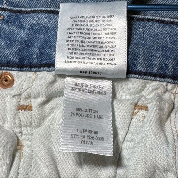 Citizens of Humanity Olivia High Rise Slim Jeans in Santorini size 28 Revolve - Picture 12 of 13